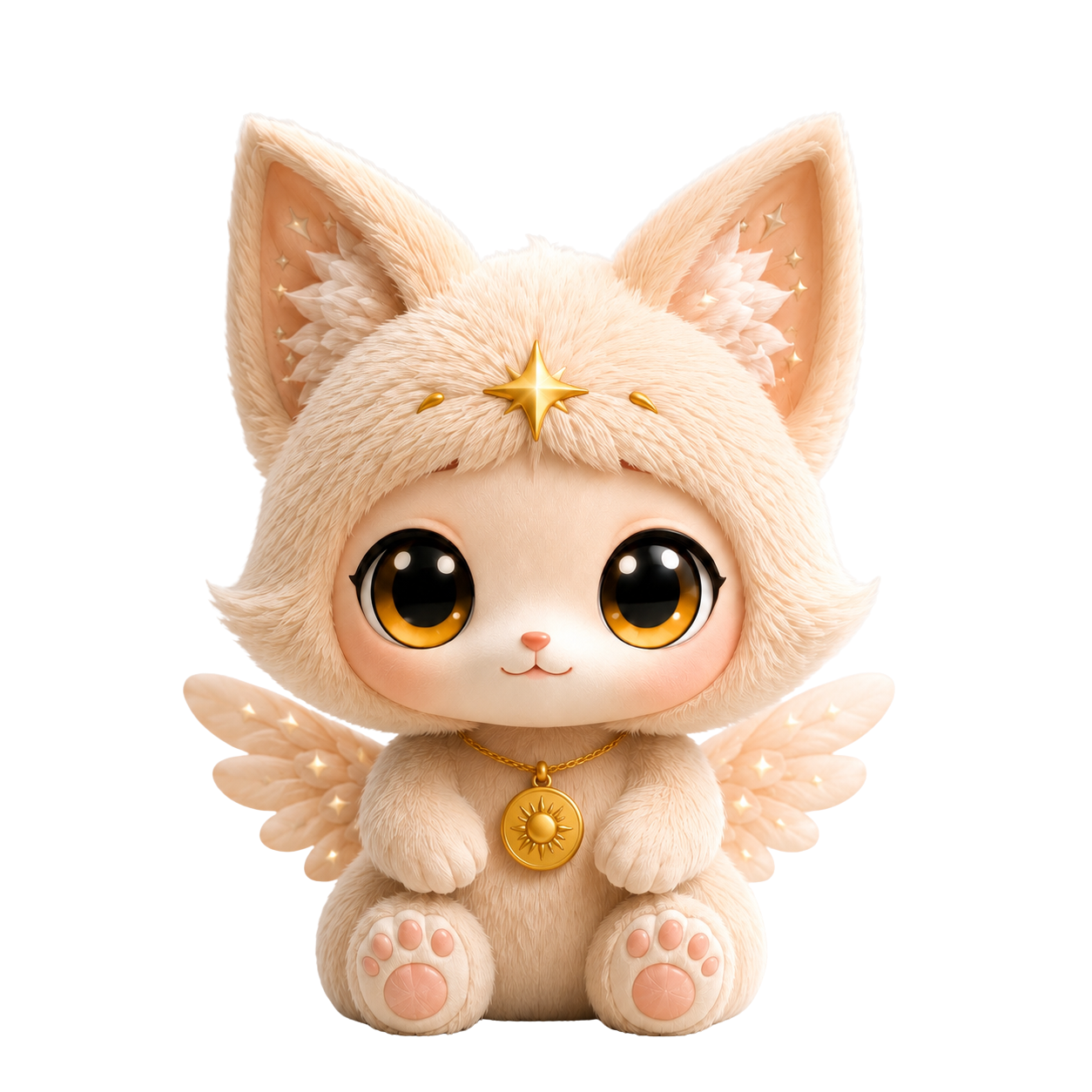 Kumo Cream Nekomi charm