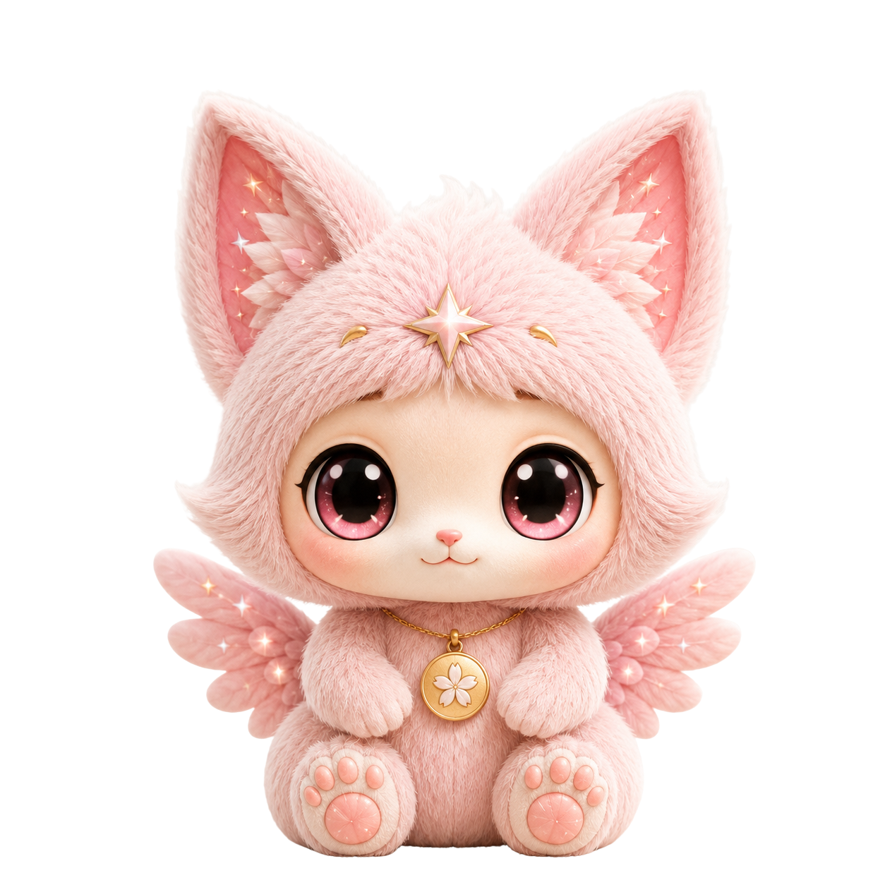 Sakura Dust Nekomi charm