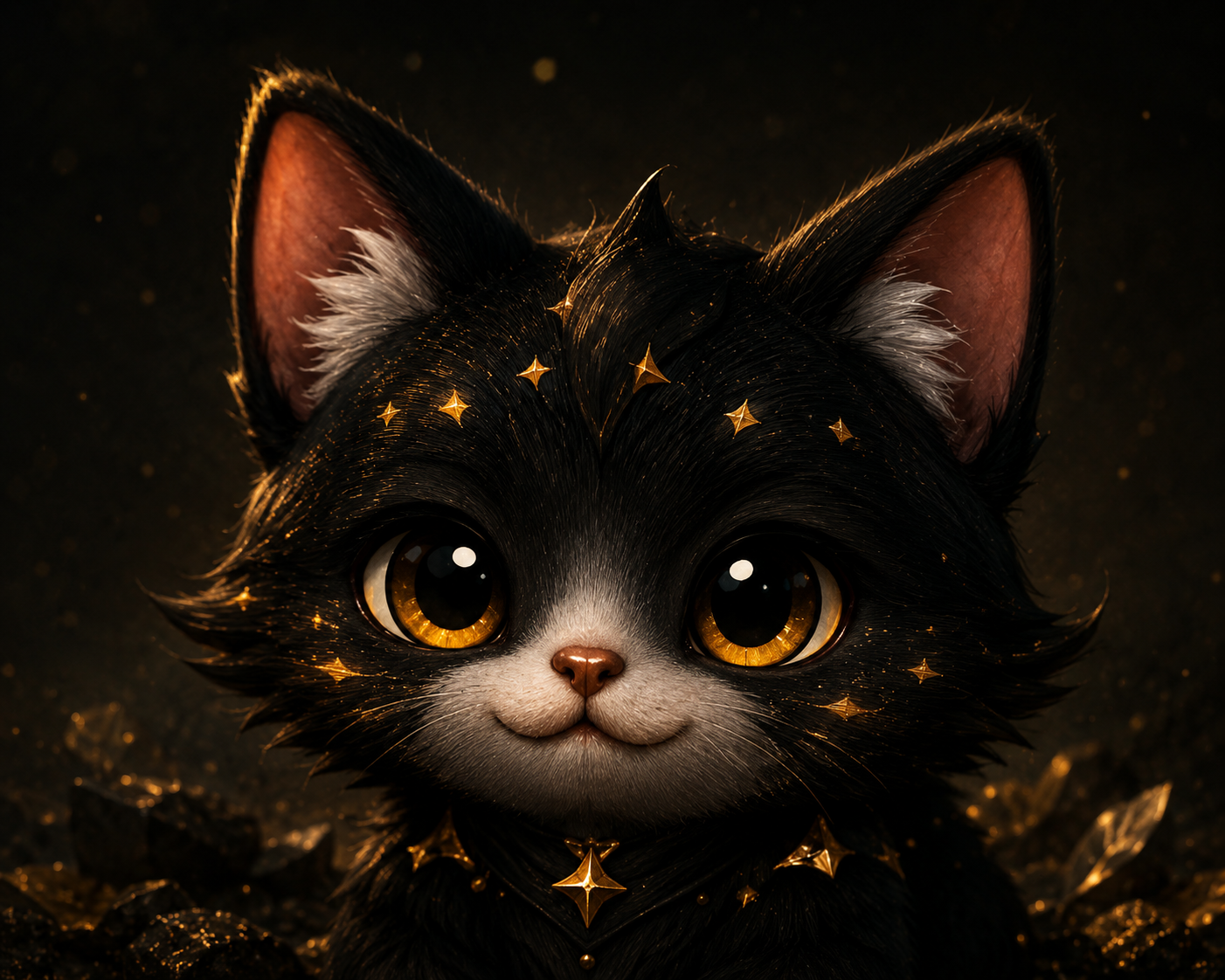Black Nekomi character portrait